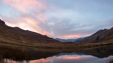 Dam Reflection Stock Footage 78343253