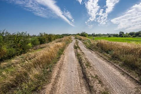 Dam road Stock Photos