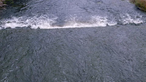 Dam Spill Way 4K Stock Footage 141891757