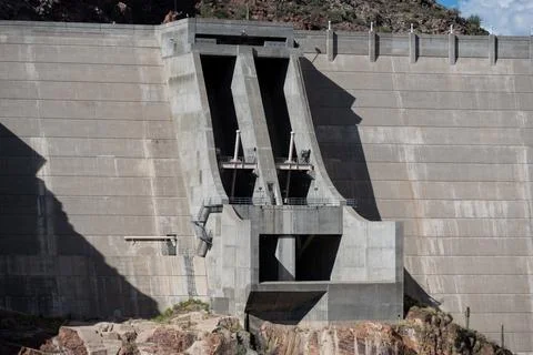 Dam Spillway Stock Photos