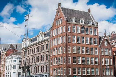 Dam square in Amsterdam Foto stock