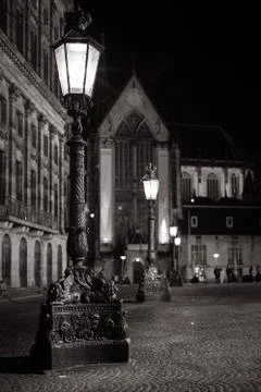 Dam square Foto stock