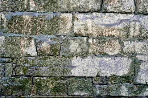 Dam stone wall Stock Photos