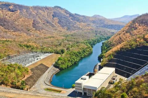Dam, thailand Stock Photos