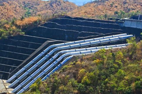 Dam, thailand Stock Photos