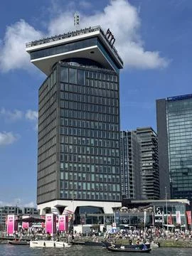 The A’DAM Tower, Amsterdam Stock Photos