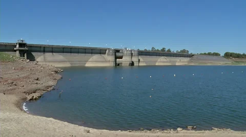 Dam wall #2 Stock Footage 33309439