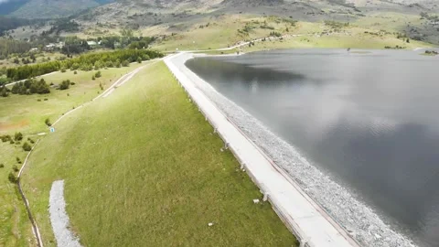 Dam wall Stock Footage 140651894