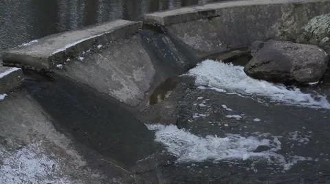 Dam Water Video stock 48300015