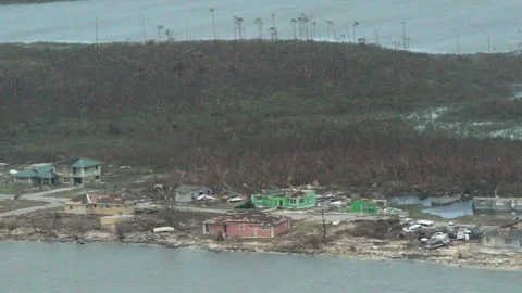 Damage after Hurricane (co) Stock Footage 116684520