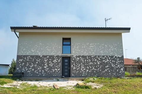 Damage caused by hail Stock Photos