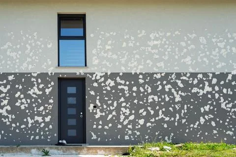 Damage caused by hail Stock Photos