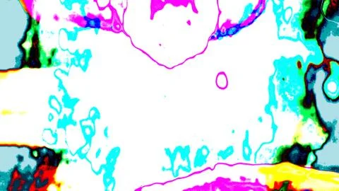 Damage Colored Noise Grunge Distorted Trendy Digital Abstract Background Stock Illustration