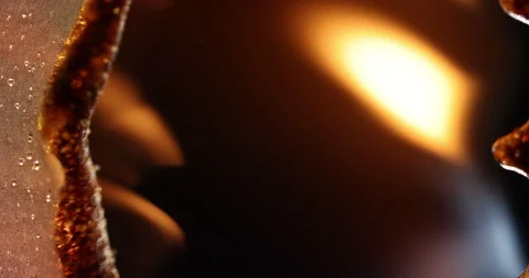 Damage Film Burned In The Fire Stock Footage 206171373
