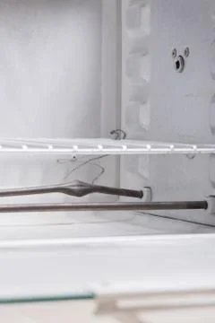 Damage in the oven Stock Photos