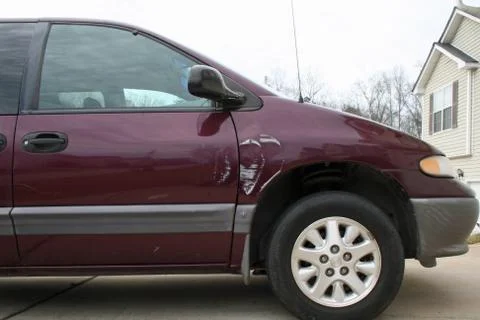 Damage To Van Stock Photos