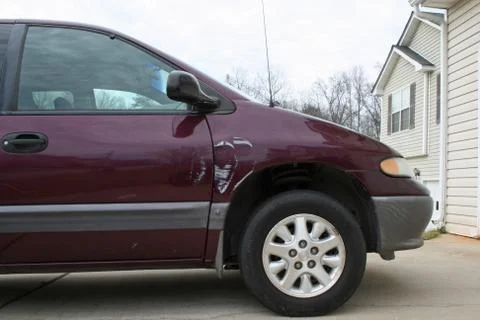 Damage To Van Stock Photos