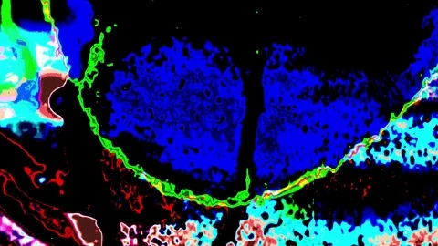 Damage Video Noise Distruction Abstract Colored Background Stock Footage 72278063