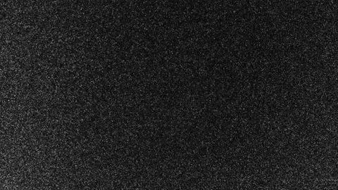 Damage to the video signal with pixel interference. Black and white noisiness Stock Footage 118125150