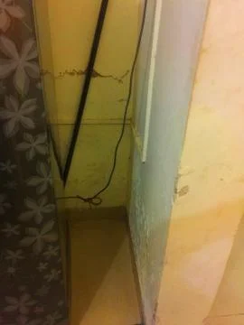 Damage on walls Stock Photos