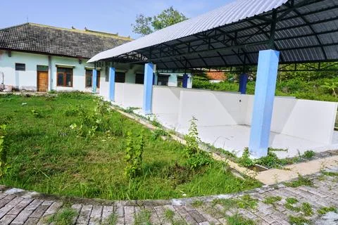 The damaged building Stock Photos