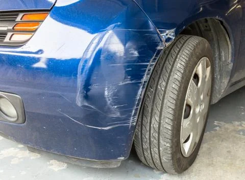 Damaged car Stock Photos