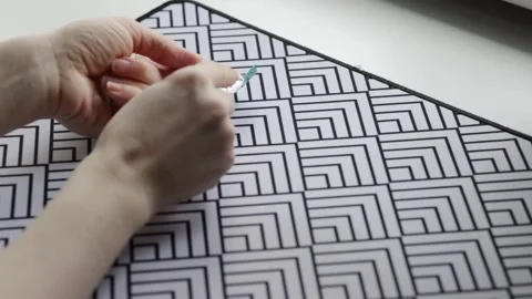 Damaged contact lens, vision problem, eye, medical Stock Footage 271663385