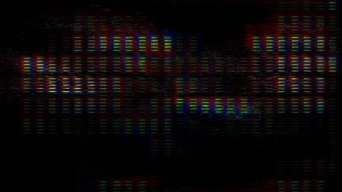 Damaged digital RGB pixels glitch error animated abstract background Stock-Footage 114543864