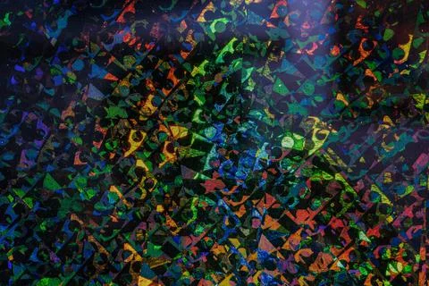 Damaged display screen overlay Illustrazione stock