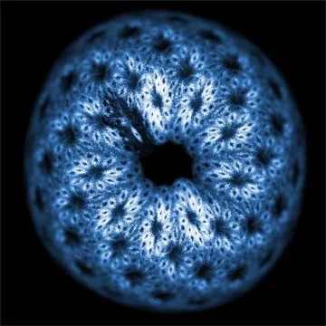 Damaged Donut Stockillustratie