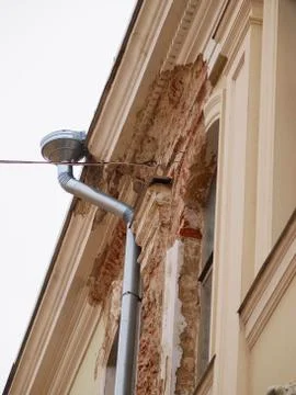 Damaged exterior Stock Photos