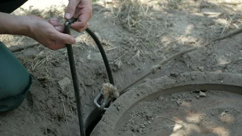 Damaged fiber optic cable internet Stock Footage 151038732