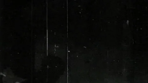 Damaged Film Video stock 32710232