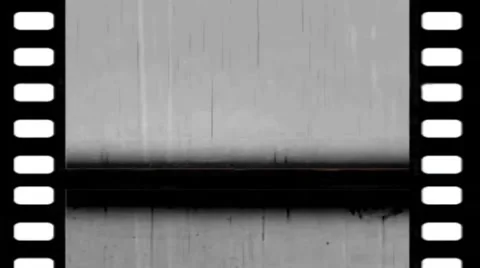 Damaged Film with Frame Offset Video stock 30570657