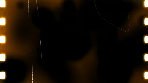 Damaged film frames Stock Footage 600751