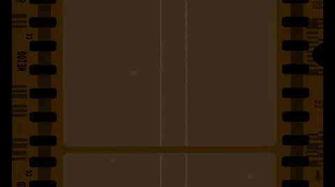 Damaged film frames Stock Footage 10754984