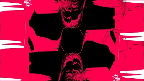 Damaged Goods 4K alpha 08 filled Video stock 85006883