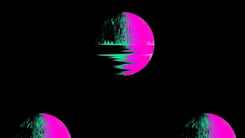 Damaged Goods 4K alpha ball fall Video stock 84972855