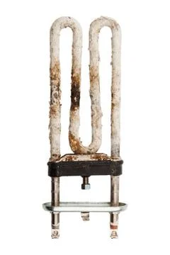 Damaged Heating Element Stock-Fotos