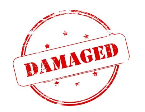 Damaged Stock Illustration