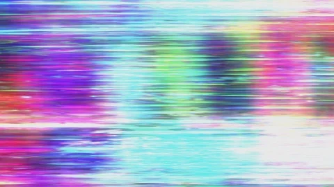 Damaged LCD screen glitching abstract animated background 스톡 동영상 114557040