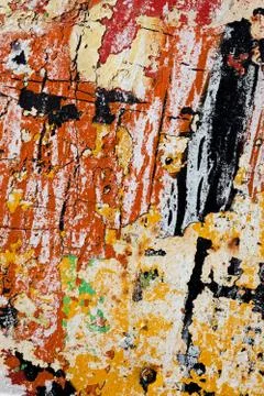 Damaged old wall Stock Photos