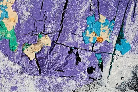 Damaged old wall Stock Photos