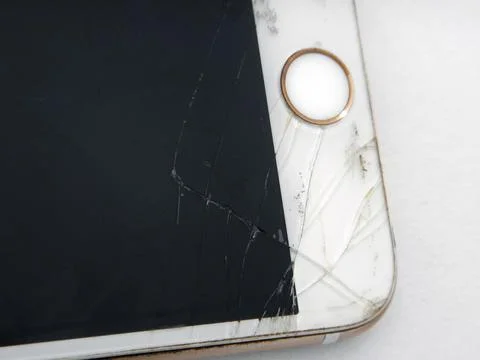 Damaged phone Stock Photos