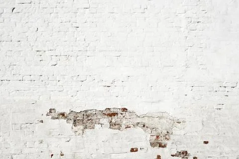 Damaged plaster wall Stock Photos