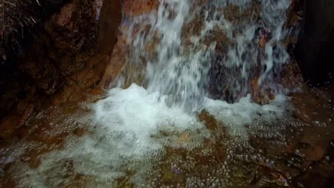 Damaged river dyke Stock Footage 107772300