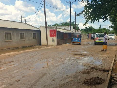 Damaged Road 写真素材