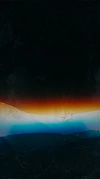 Damaged screen matrix glitch broken glass scratch Stock Illustration