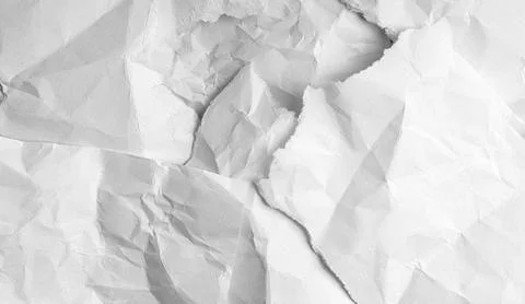 Damaged sheet collection featuring burned edges, crumpled textures, and blank Stock Photos