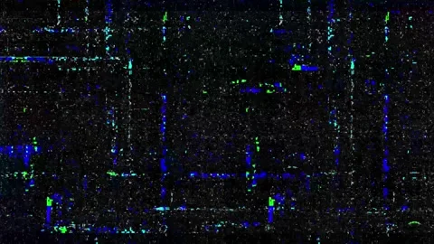 Damaged tape error background Video stock 327866172